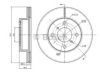 BOSCH 0 986 BB4 354 Brake Disc